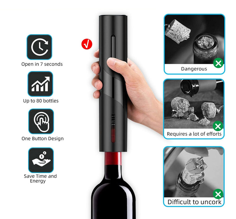 Electric Wine Bottle Opener - FastWine Electric Corkscrew